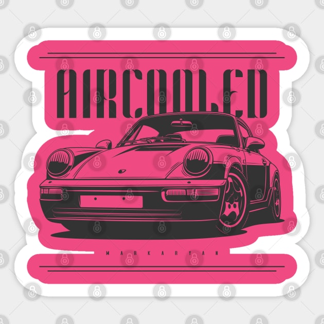 964 Carrera RS Sticker by Markaryan